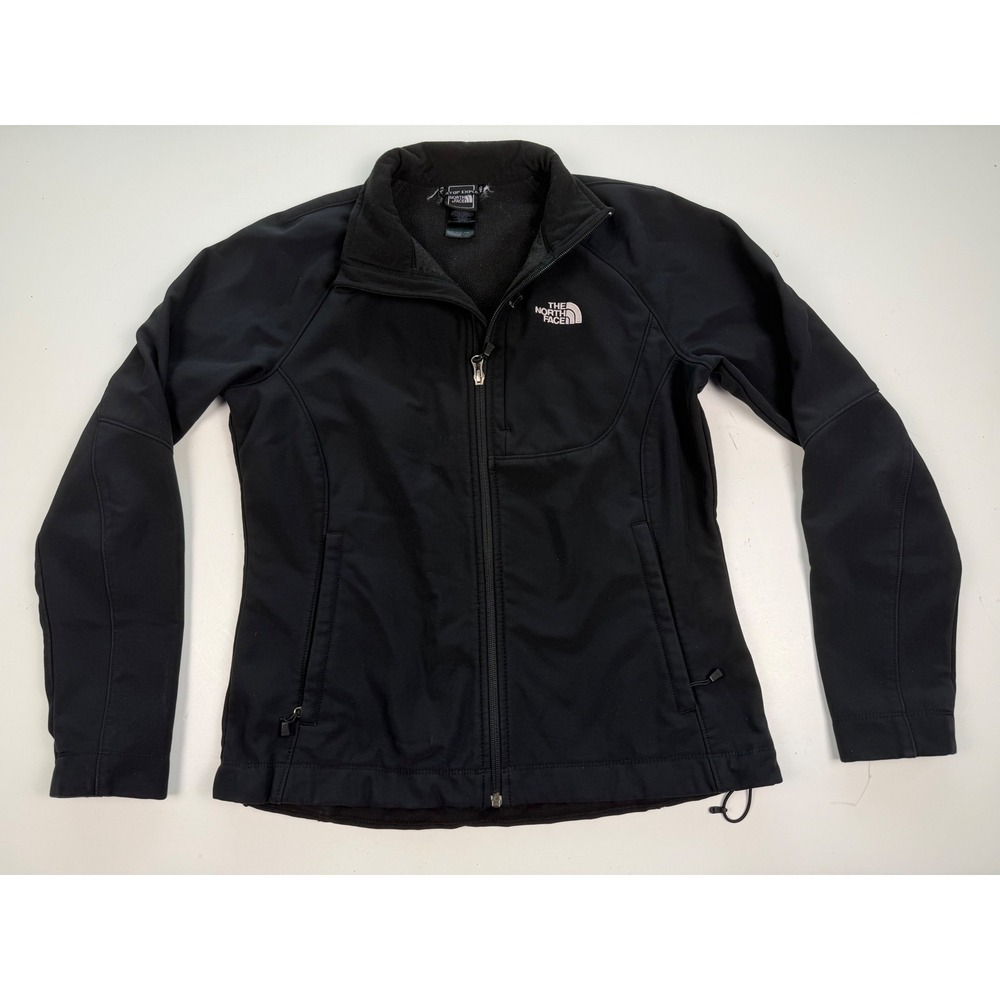 The North Face Apex Bionic Softshell Jacket Black Full Zip Women Size XL